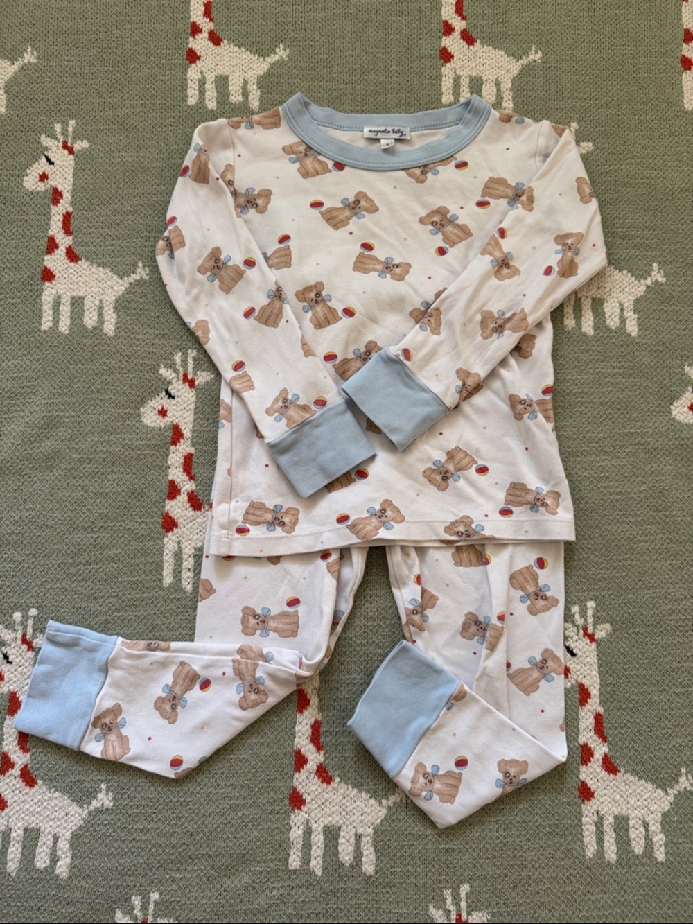 Magnolia Baby puppy pjs